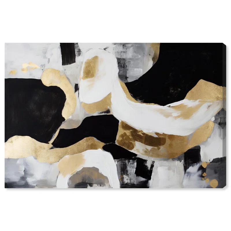 Art Remedy Intertwined CC Canvas Elegant Abstract Wall Art by Art Remedy