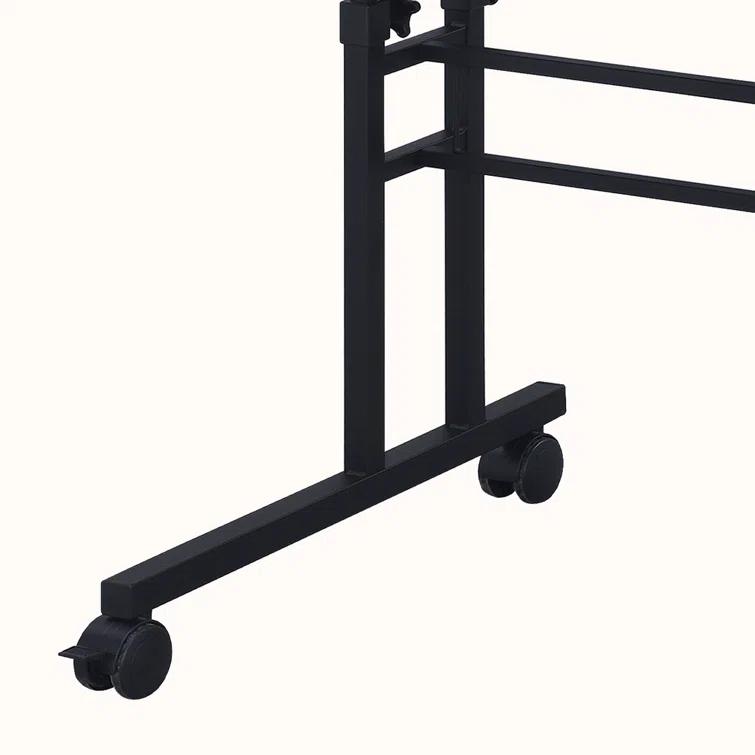 Wenty Techni Mobili Adjustable Metal Base Computer Desk