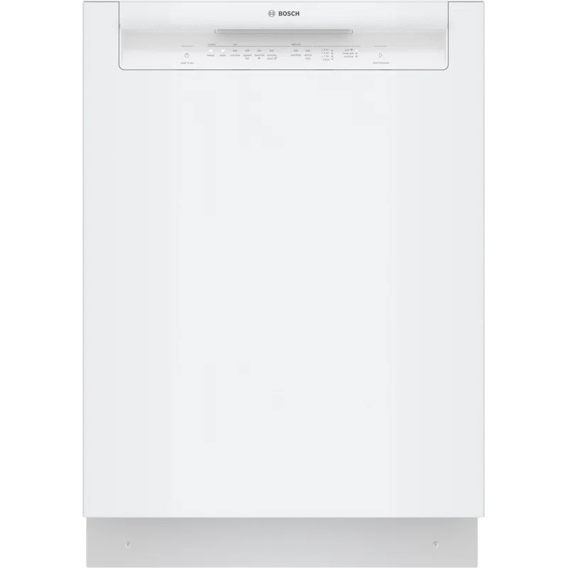 Bosch 800 Series 24" Front Control Built-In Dishwasher with Hybrid Tub SHE3AEM2N