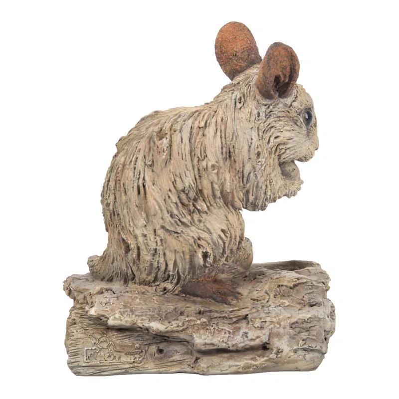 Hi-Line Gift Ltd. MOUSE DRIFTWOOD LOOK
