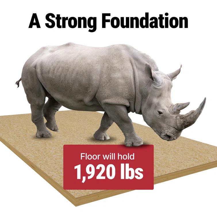 Handy Home Highland 8 ft. W x 6 ft. D Storage Shed