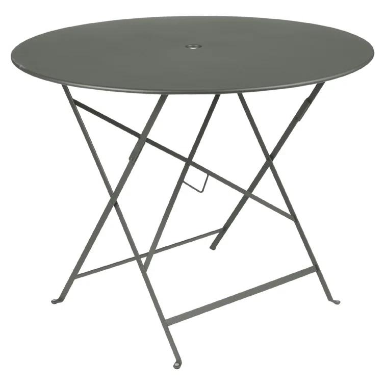 Bistro Round Metal Outdoor Folding Bistro Table