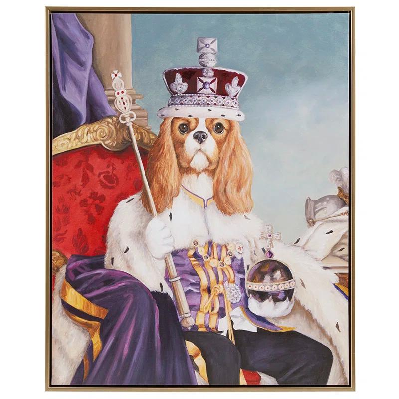 Gracie Mills Gracie Mills Mcbride Pet Framed Canvas Wall Art