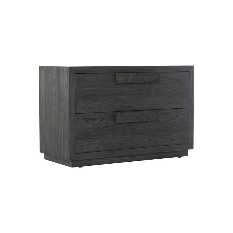 Keali 2 - Drawer Nightstand in Ebonized Pine