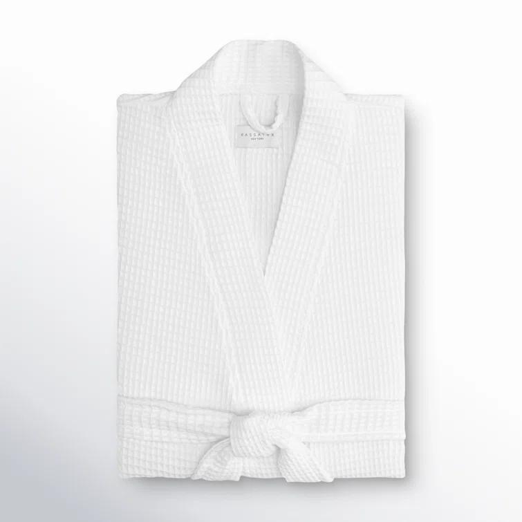 Astrid Waffle Cotton Bathrobe