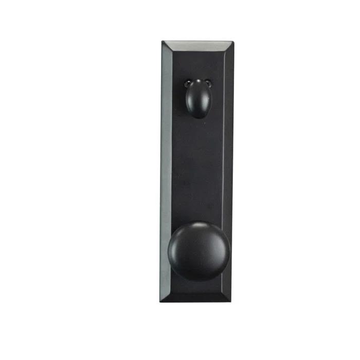 Bravura Hardware Handleset with Deadbolt and Door Rosette
