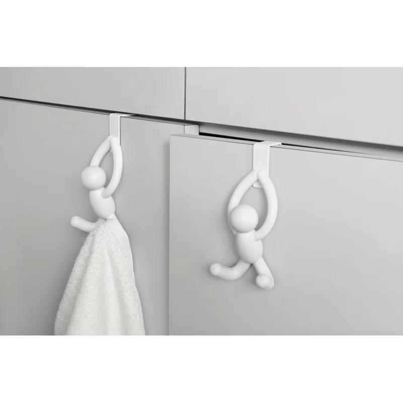 Umbra Buddy Plastic Over-the-Door Wall Hook (Set of 2)