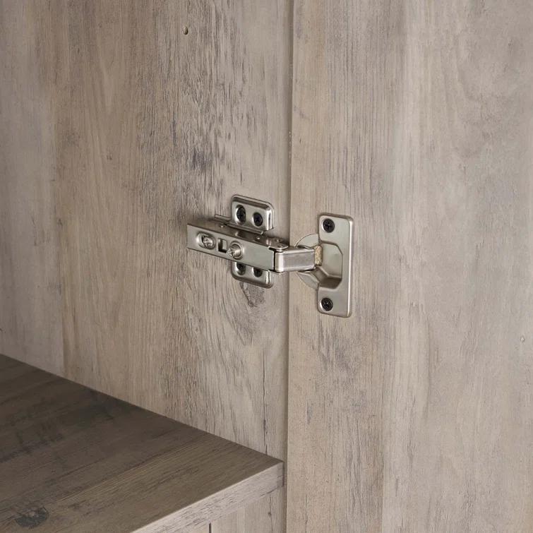 Manhattan Comfort Lee Freestanding Wardrobe Closet 3.0 with 1 Hanging Rod, 3 Shoe Shelves, and 1 Basic Shelf