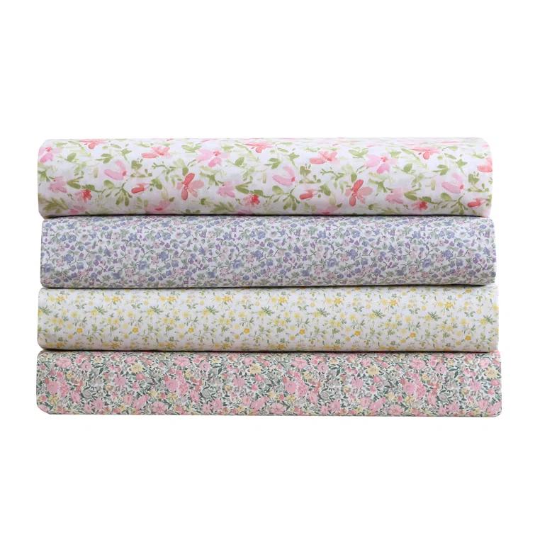 Laura Ashley Laura Ashley Printed Cotton Percale Pillowcase Set (Set of 2)