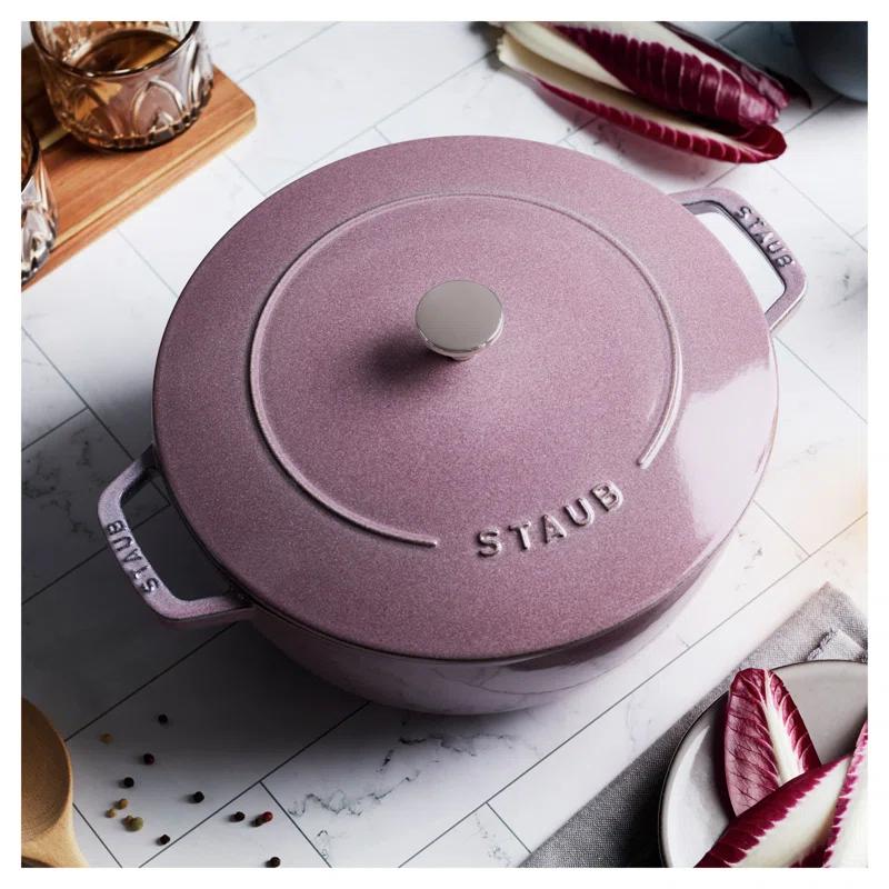 Staub ® Lilac Cast Iron 5-Qt. Essential French Oven