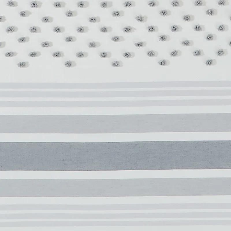 Brooklyn Loom Plain Weave Geometric Shapes Duvet Cover Set