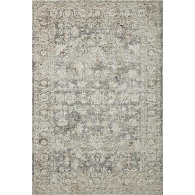 Amber Lewis x Loloi Honora Slate / Beige Area Rug