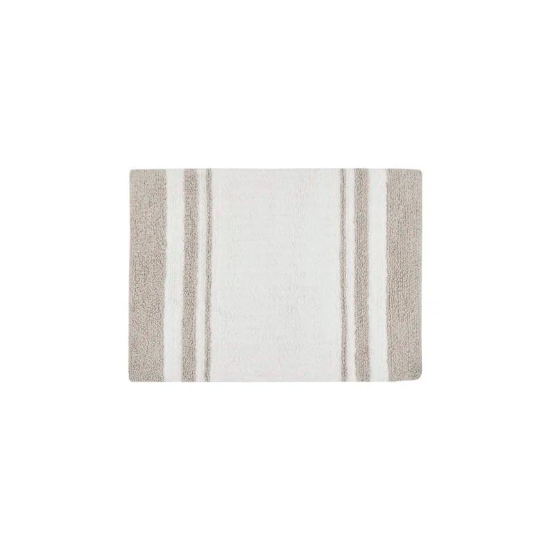 Madison Park Cotton Reversible Bath Rug