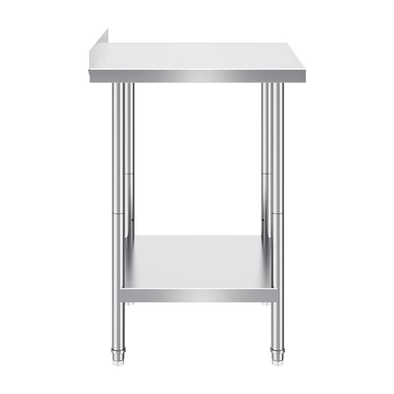 Wrought Studio™ Wrought Studio™ Stainless Steel 24'' L x 24'' W x 36'' H Work Table