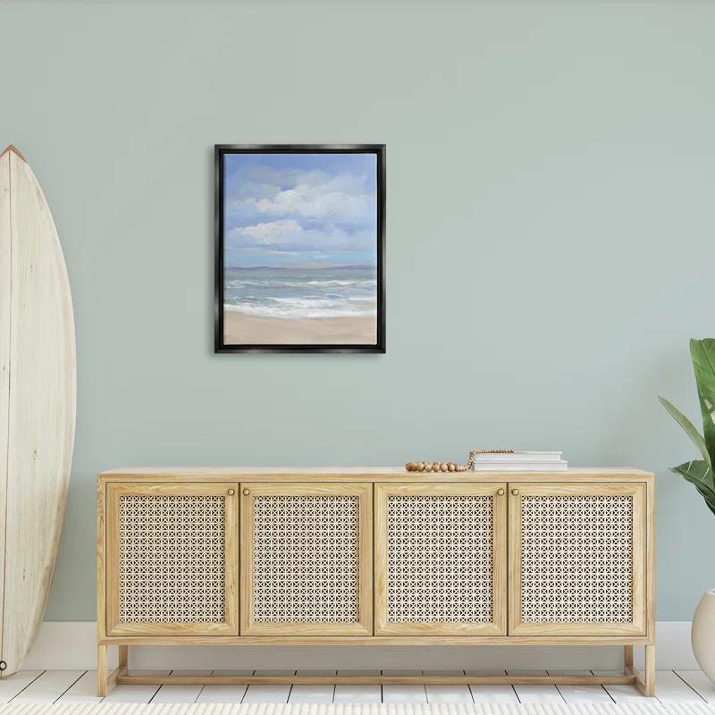 Stupell Industries " Cloudy Ocean Bay Shoreline " by Tim OToole