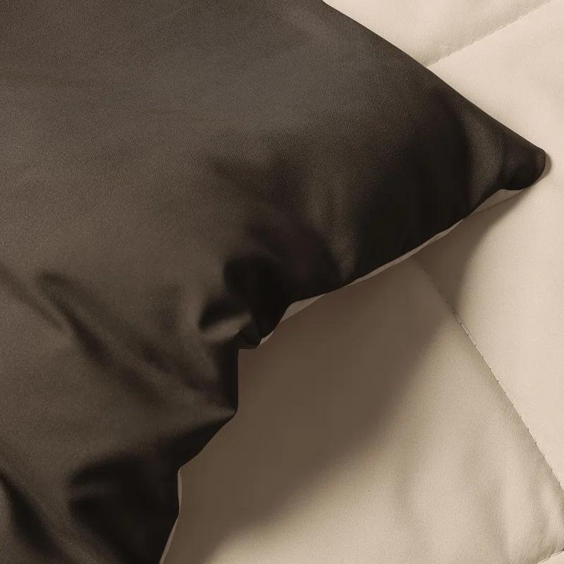 Swift Home 1800 Series Reversible Down-Alternative Comforter Set