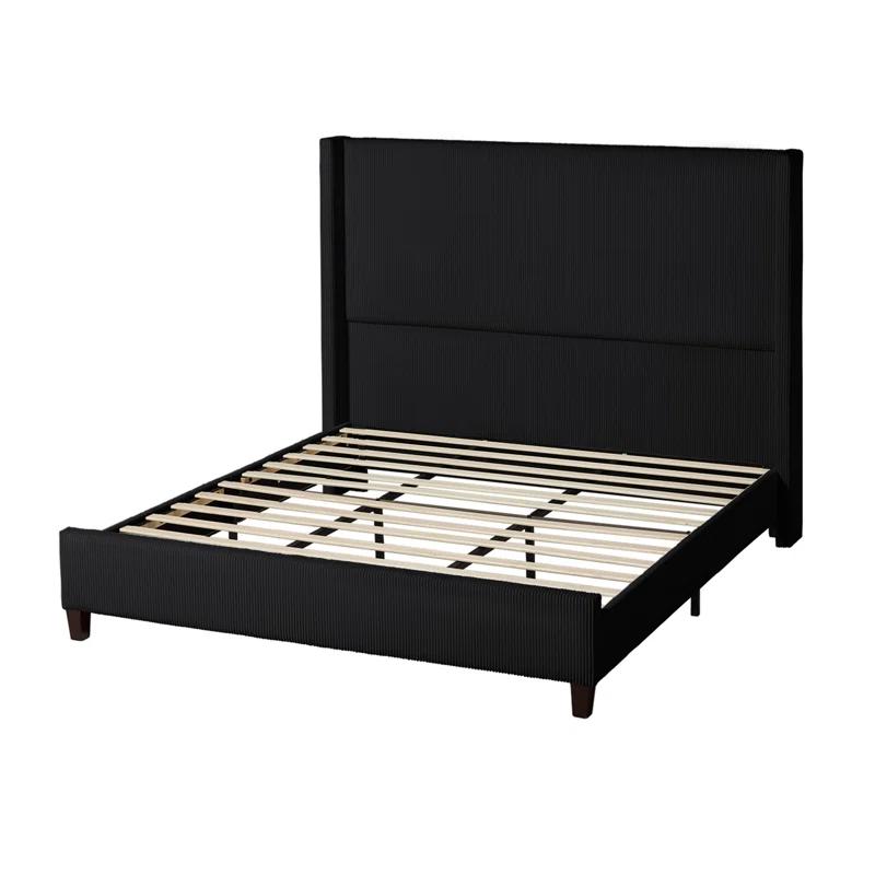 Willa Arlo™ Interiors Dunwoody Upholstered Wingback Platform Bed