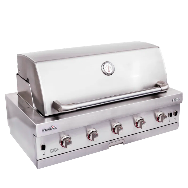Charbroil Charbroil Medallion Series Built-In 5-Burner Gas Grill, Stainless Steel