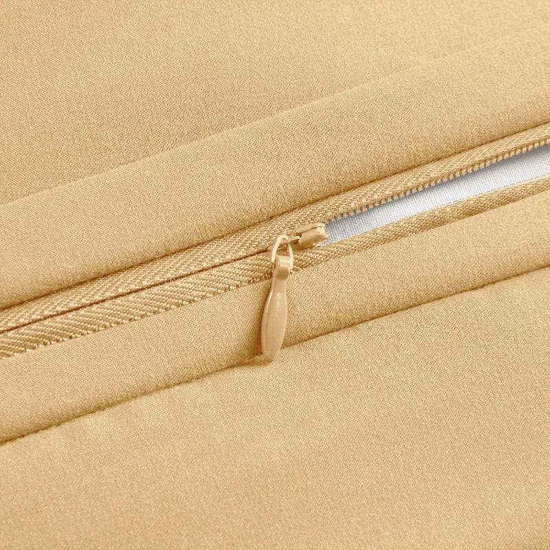 Gracie Mills Gracie Mills Lange 4-Piece Patchwork Chenille Jaquard Comforter Set