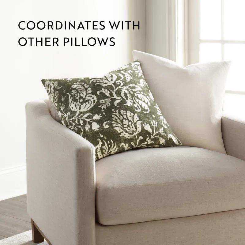 Becky Cameron Cotton Throw Square Pillow Cover & Insert