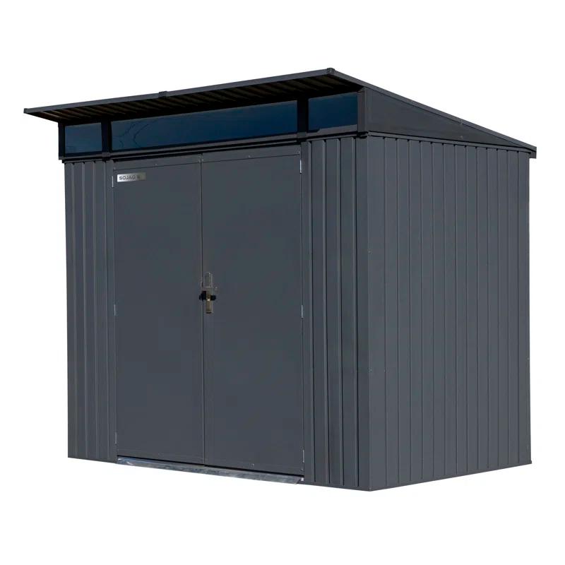 Arrow Sojag 5 ft. W x 8 ft. D Metal Vertical Storage Shed