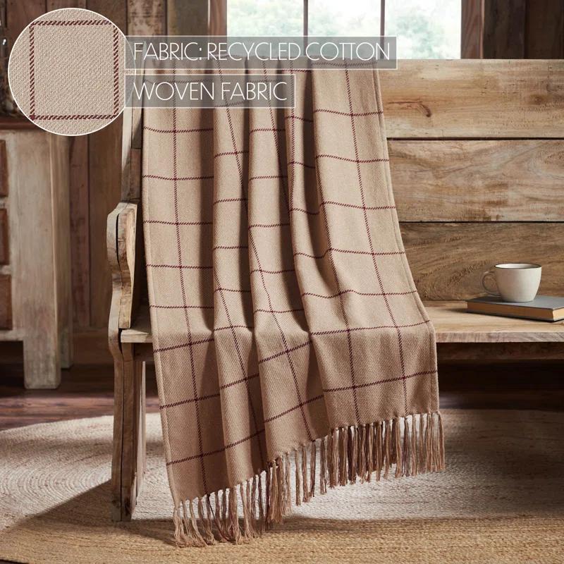 VHC Brands Handmade Throw Blanket