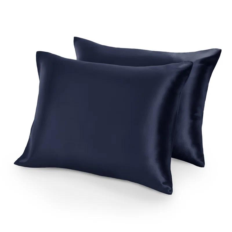 Soft Poly Satin Pillowcase Set