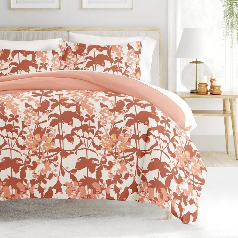 Becky Cameron Boho Flower Reversible Duvet Cover Set