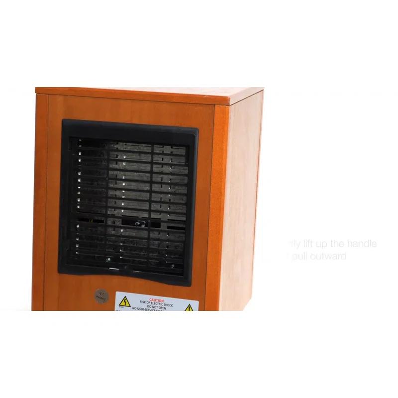 DR. INFRARED HEATER DR968 Portable Space Heater, Original, 1500-Watt, Cherry