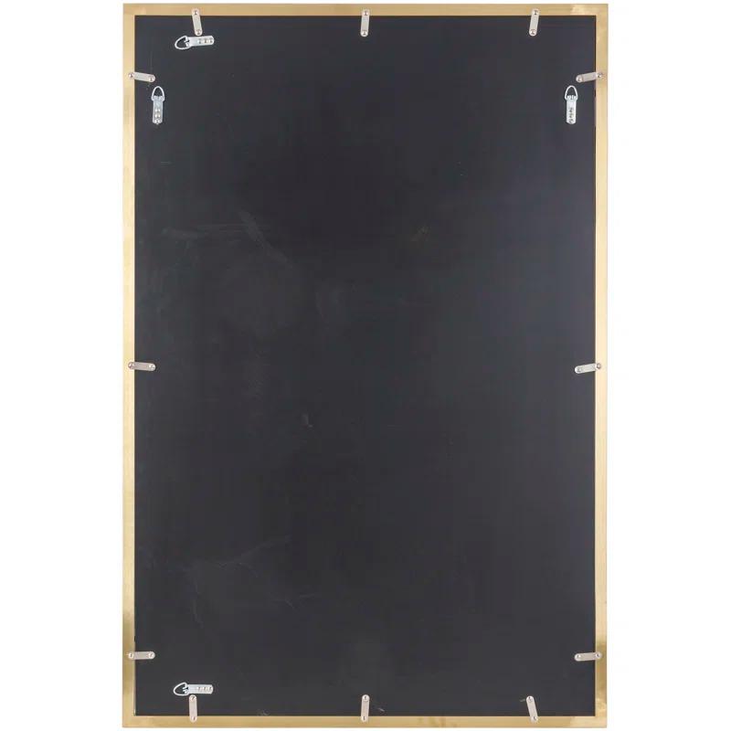 Everly Quinn Metal Flat Wall Mirror