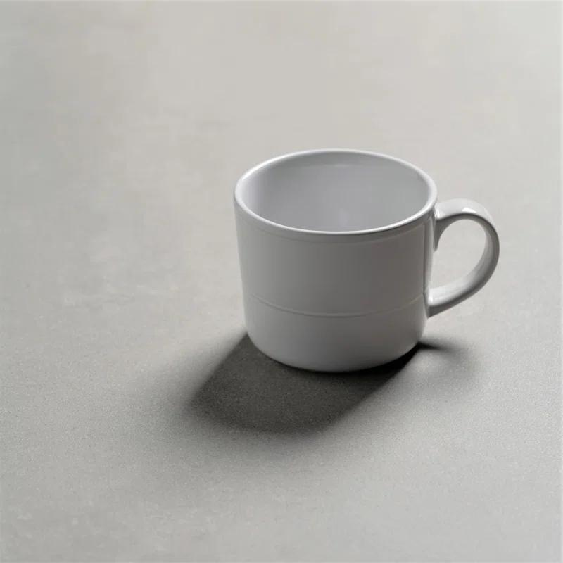 Ten Strawberry Street Double Line 3.75"/12 Oz Mug, Set Of 6 (Set of 6)
