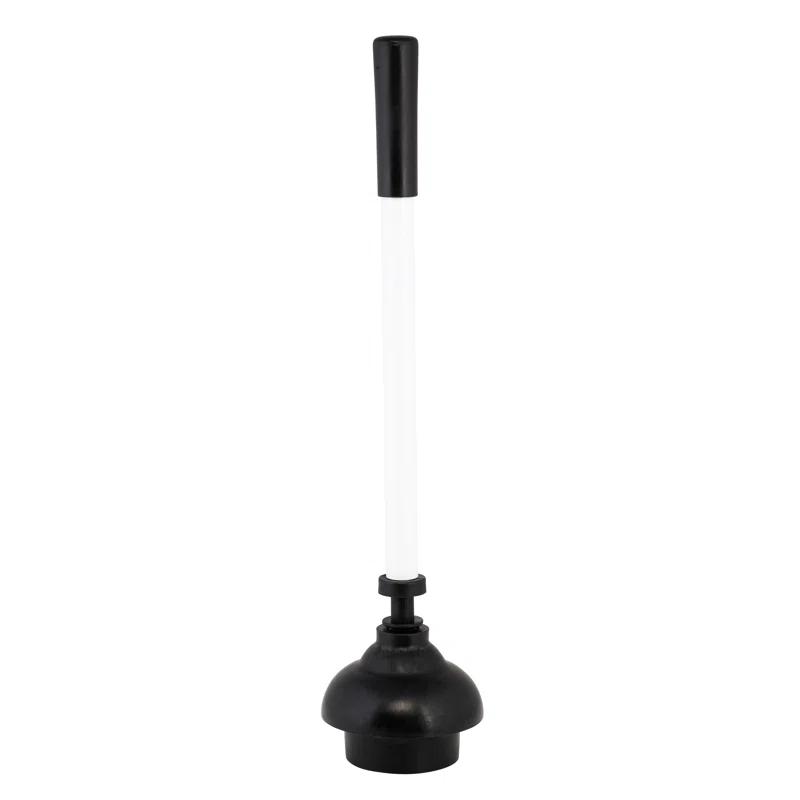Bath Bliss Bath Bliss 2-In-1 Toilet Brush And Plunger Set In Metal
