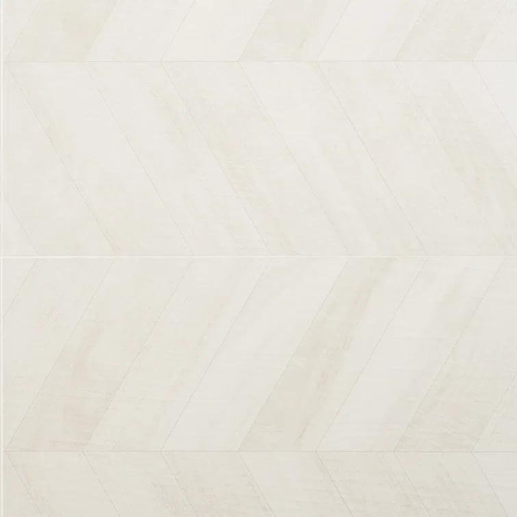 Auburn Chevron 24 in. x 48 in. Matte Porcelain Floor and Wall Tile (15.49 Sq. Ft. / Case)