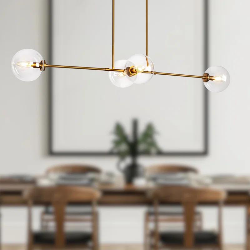 Alora Mood Cassia 4 - Light Kitchen Island Pendant