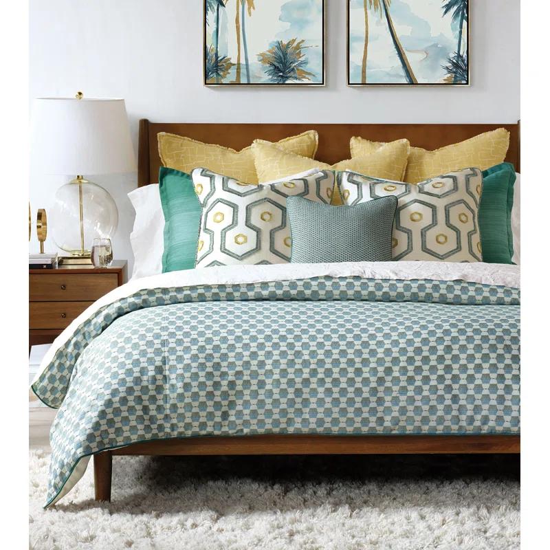 Eastern Accents Twin Palms Reversible Throw Pillow