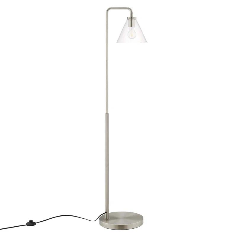 Modway Modway Element Transparent Glass Glass and Metal Floor Lamp
