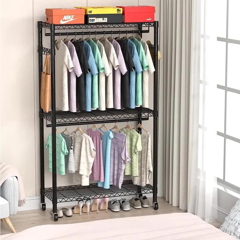 SOOTBA Rolling Clothes Hanger
