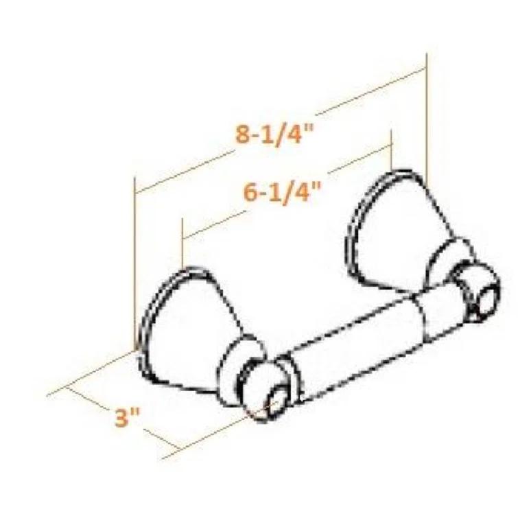 Design House Design House Kassel Toilet Paper Holder 558197