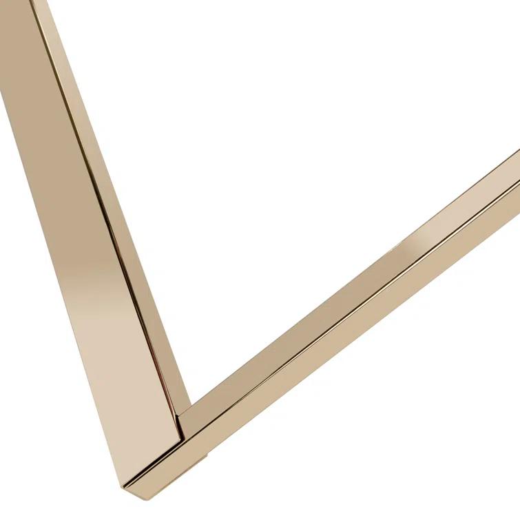 Zarina Modern Cross Leg End Table - White - Safavieh.