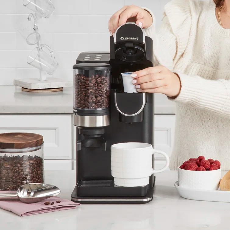 Cuisinart ® Grind & Brew ™ Single-Serve Coffee Maker
