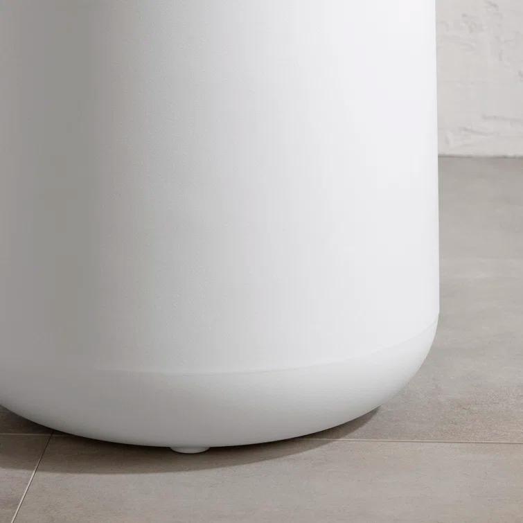 Dalya 15.75'' Plastic / Acrylic Outdoor Side Table