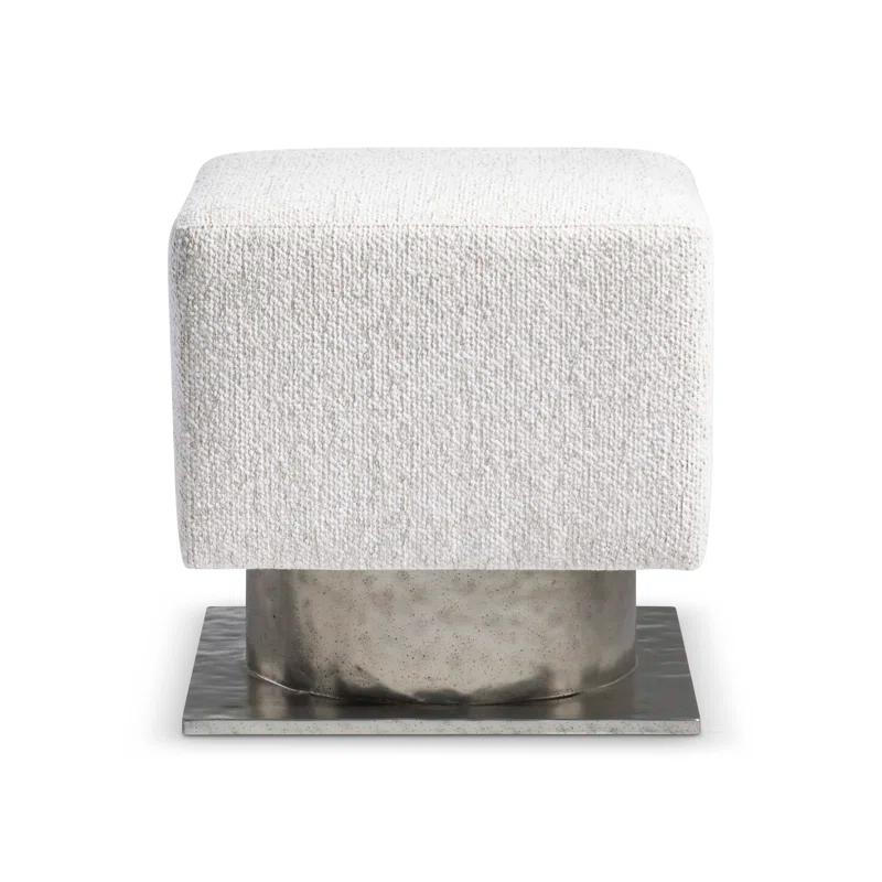 Bernhardt Prado Aluminum Accent Stool