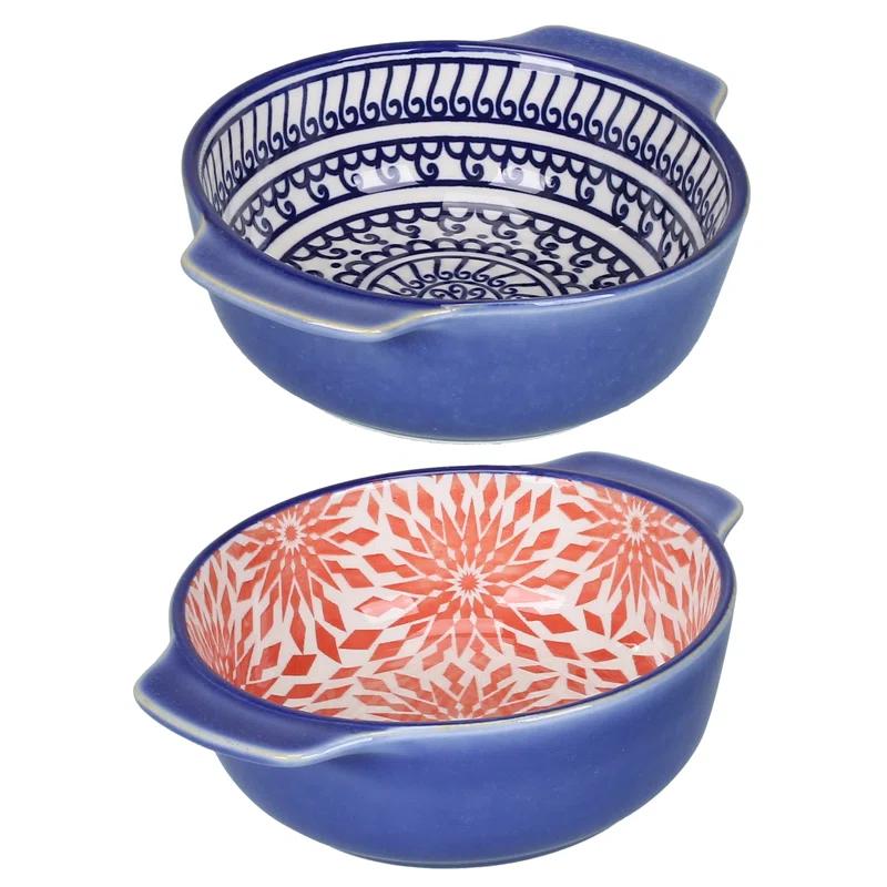 BIA Cordon Bleu BIA Cordon Bleu Ooh La La 5.75" Round Bakers (Set of 4)