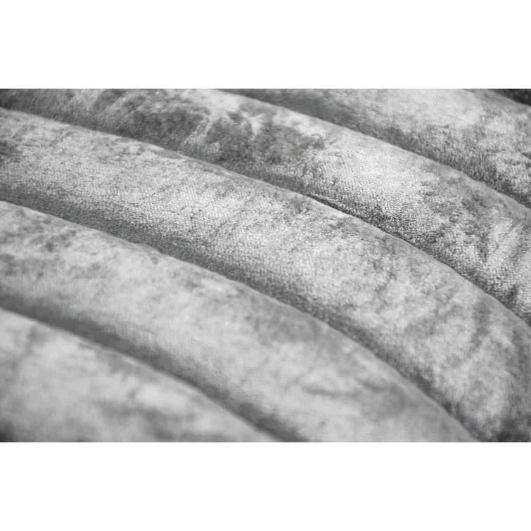 Kevin O'Brien Studio Channel Modern & Contemporary Velvet Quilt