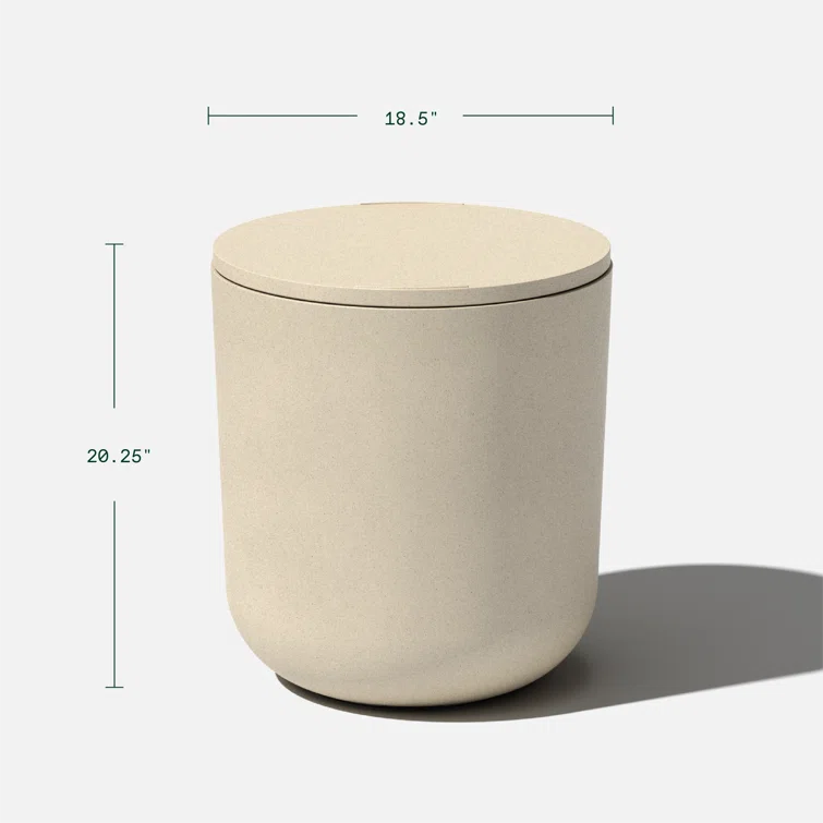 Veradek Kona Round Plastic Outdoor Side Table