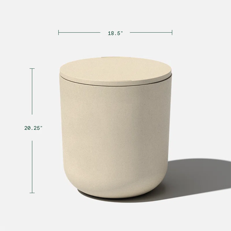 Veradek Kona Round Plastic Outdoor Side Table