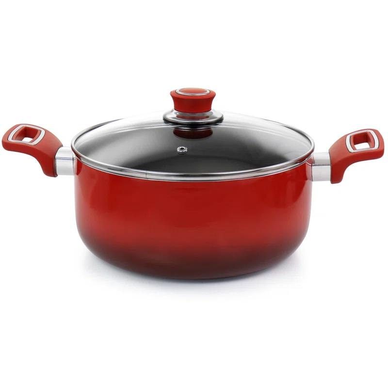 Oster Oster Non Stick 10 Piece Aluminum Cookware Set In Black