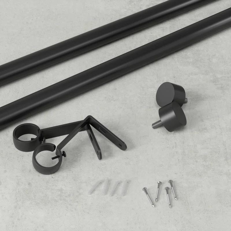 Umbra CAPPA Single Steel Curtian Rod