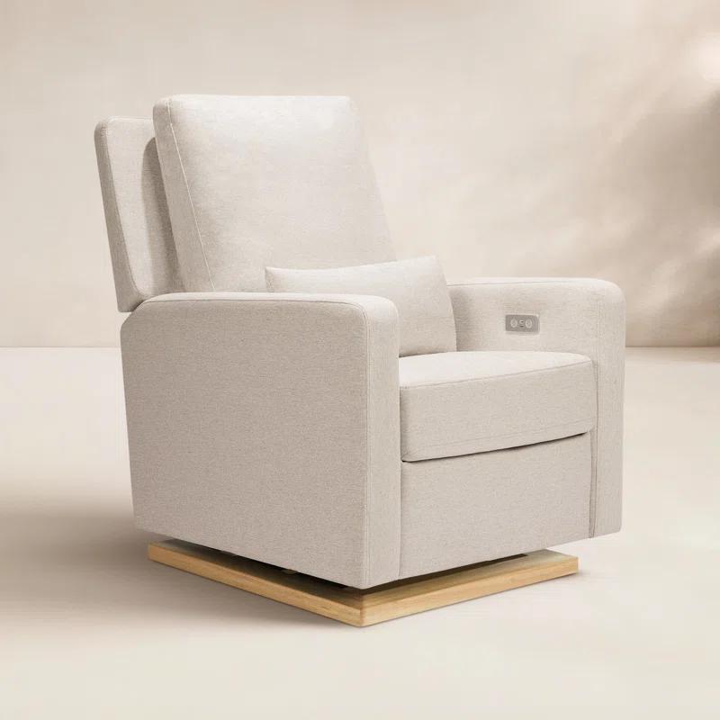 Sigi Electronic Recliner And Glider In Eco-Performance Fabric With USB Port | Water Repellent & Stain Resistant