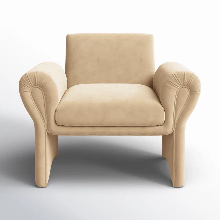 Fenella Accent Chair - Camel Velvet